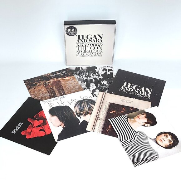 TEGAN AND SARA The Official Vinyl Collection Box Set 2010 6 LP SIGNED - Picture 1 of 6